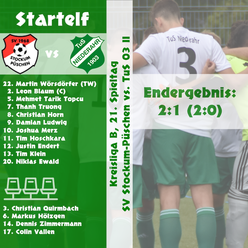 21. Spieltag